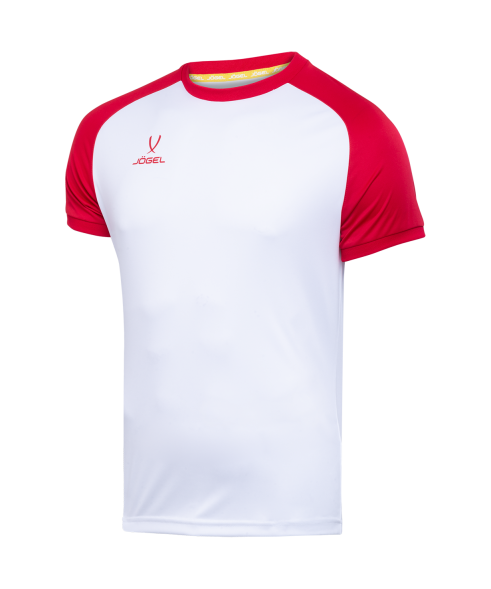 Футболка игровая JOGEL CAMP Reglan Jersey, белый/красный