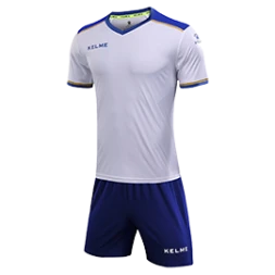 Детская футбольная форма KELME Football Suit (White/Blue)