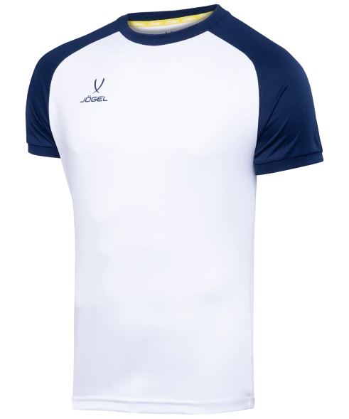 Футболка игровая JOGEL CAMP Reglan Jersey, белый/темно-синий