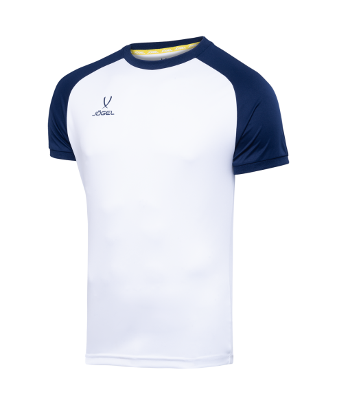 Футболка игровая JOGEL CAMP Reglan Jersey, белый/темно-синий