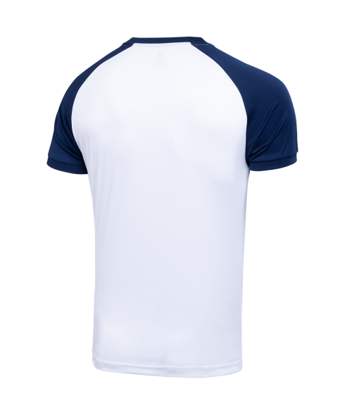 Футболка игровая JOGEL CAMP Reglan Jersey, белый/темно-синий