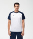 Футболка игровая JOGEL CAMP Reglan Jersey, белый/темно-синий