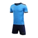Детская футбольная форма KELME Football Suit (Light Blue/Dark Blue)
