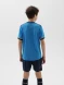 Детская футбольная форма KELME Football Suit (Light Blue/Dark Blue)