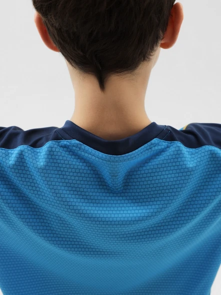 Детская футбольная форма KELME Football Suit (Light Blue/Dark Blue)
