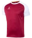 Футболка игровая JOGEL CAMP Reglan Jersey, гранатовый/белый