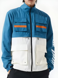 Ветровка KELME Woven Jacket (Blue/White)