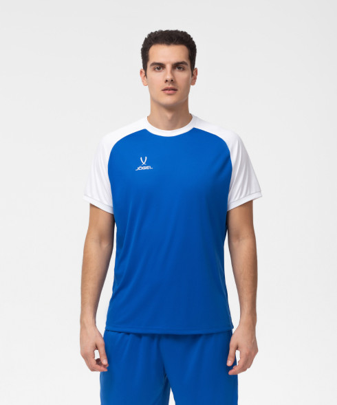 Футболка игровая JOGEL CAMP Reglan Jersey, синий/белый