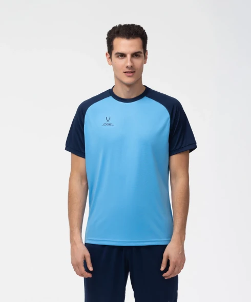 Футболка игровая JOGEL CAMP Reglan Jersey, синий/темно-синий