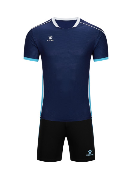 Футбольная форма KELME Short Sleeve Football Set Dark Blue