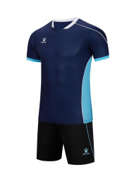 Футбольная форма KELME Short Sleeve Football Set Dark Blue