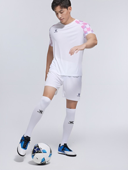 Футбольная форма KELME Short-Sleeved Football Suit White