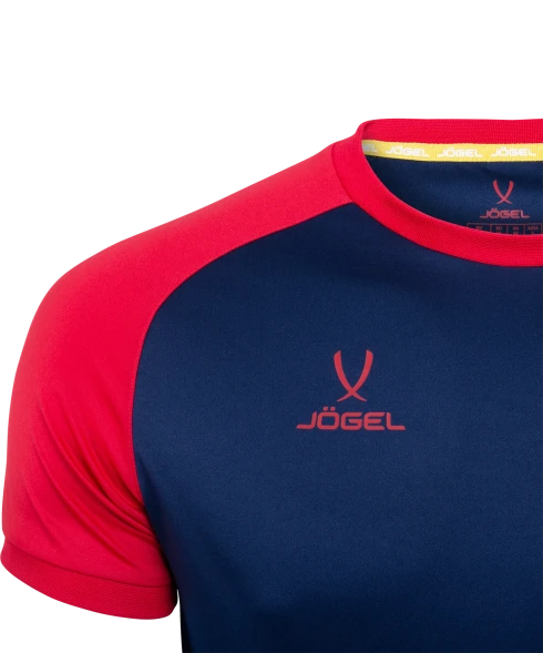 Футболка игровая JOGEL CAMP Reglan Jersey, темно-синий/красный