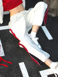 Брюки KELME Woven Wide-leg Pants Beige