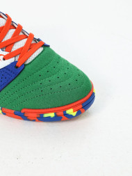Футзалки KELME Men's Soccer Shoes (IN) (White/Green)