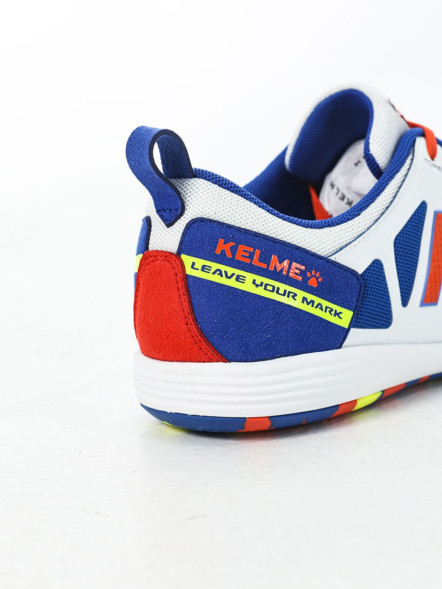Футзалки KELME Men's Soccer Shoes (IN) (White/Green)