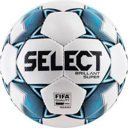 Мяч футбольный SELECT BRILLANT SUPER FIFA (артикул: 810108-199), размер 5