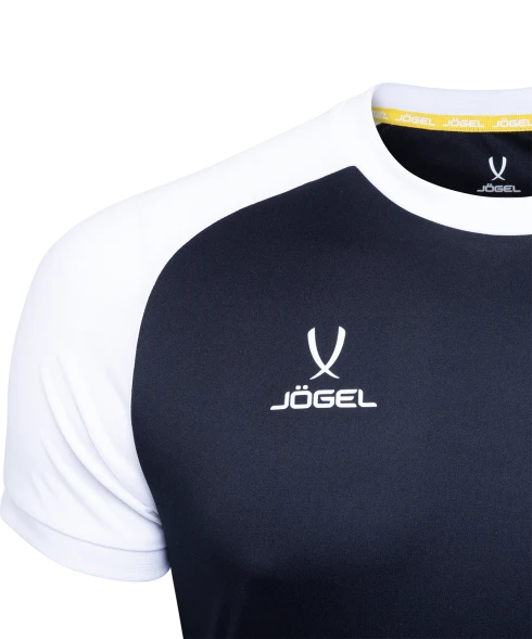 Футболка игровая JOGEL CAMP Reglan Jersey, черный/белый