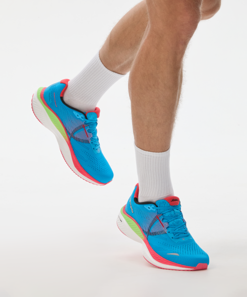 Кроссовки спортивные JOGEL Lightray, голубой/красный