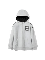 Худи KELME Boy's Knitted Jacket Grey