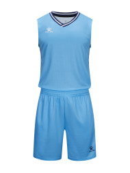 Детская баскетбольная форма KELME Children's Basketball Uniform Light Blue