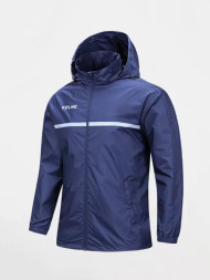 Детская ветровка KELME Children's Woven Jacket Dark Blue
