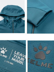 Толстовка KELME Knitted Coat Blue