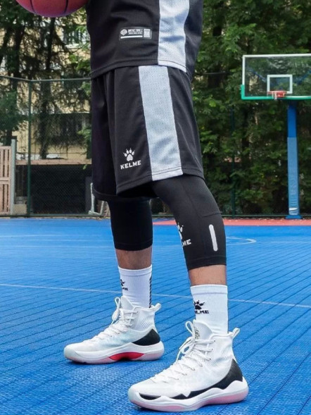 Леггинсы KELME Basketball Cropped Pants Black