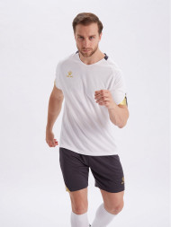 Футбольная форма KELME Short-Sleeved Football Suit (White/Black)
