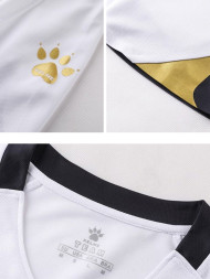 Футбольная форма KELME Short-Sleeved Football Suit (White/Black)