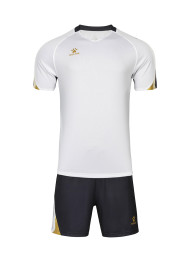 Футбольная форма KELME Short-Sleeved Football Suit (White/Black)