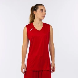 Баскетбольная майка JOMA CANCHA III Красный-белый