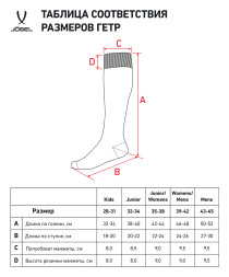 Гетры футбольные JOGEL MATCH PerFormDRY Socks, желтый