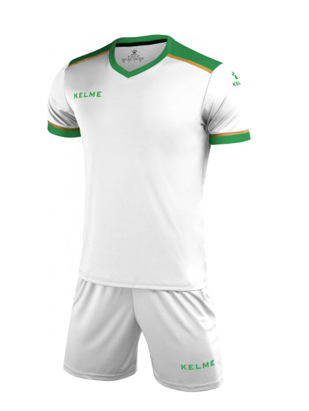 Форма футбольная KELME SHORT SLEEVE FOOTBALL SET (3871001-105) White