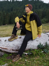 Демисезонная куртка KELME Three-in-one Woven Jacket Yellow