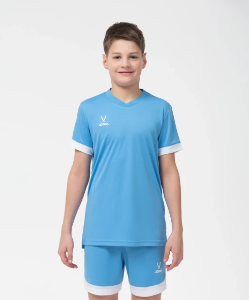 Футболка игровая JOGEL DIVISION PerFormDRY Union Jersey, голубой/белый/белый