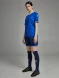 Футбольная форма KELME Short-Sleeved Football Suit (Blue/Dark Blue)