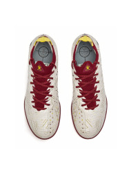 Шиповки KELME Men's Football Shoes (TF) (White/Dark Red)