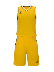 Баскетбольная форма KELME Basketball Clothes Yellow