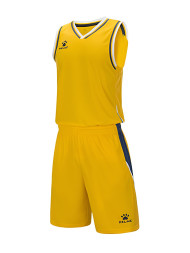Баскетбольная форма KELME Basketball Clothes Yellow