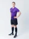 Футбольная форма KELME S/S Football Set (Light Purple/Black)