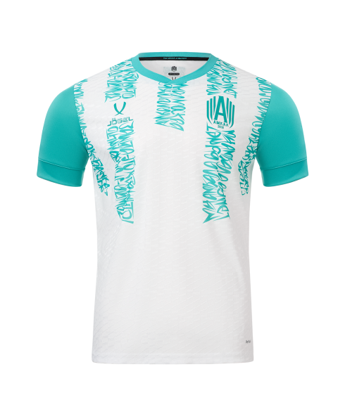 Футболка игровая JOGEL AMKAL PerFormDRY Jersey, белый/бирюзовый