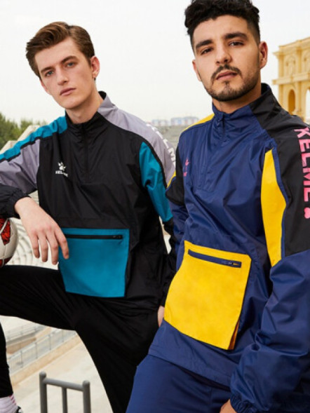 Анорак KELME Raincoat Black
