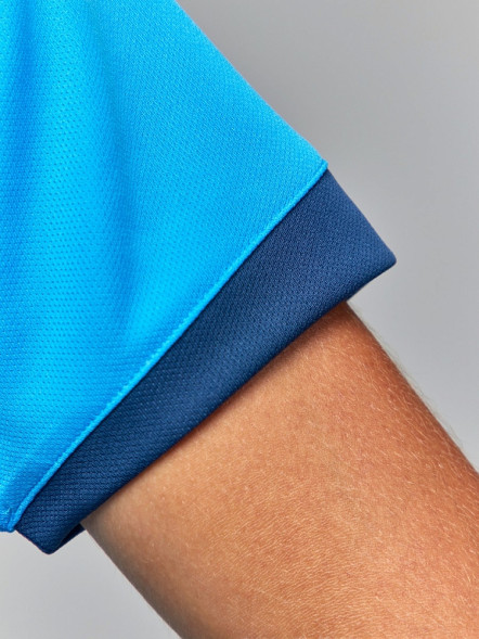 Футбольная форма KELME Short Sleeve Football Suit (Light Blue/Dark Blue)
