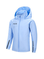 Детская ветровка KELME Children's Woven Jacket Light Blue