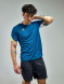 Футбольная форма KELME Short-Sleeved Football Suit Dark Blue