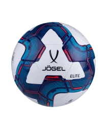 Мяч футбольный JOGEL Elite №5, белый/синий/красный