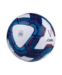 Мяч футбольный JOGEL Elite №5, белый/синий/красный