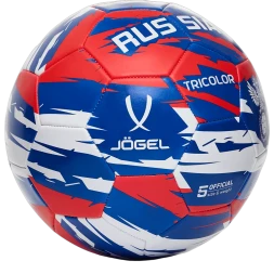 Мяч футбольный JOGEL Flagball Tricolor №5