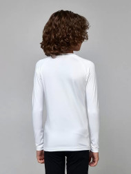 Детское термобелье (верх) KELME Tech Fit Long Sleeve (Thin) Kids White
